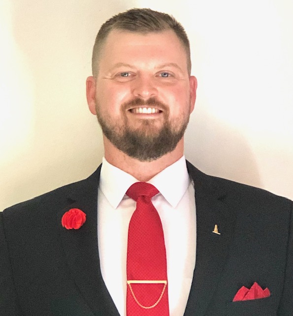 red tie headshot